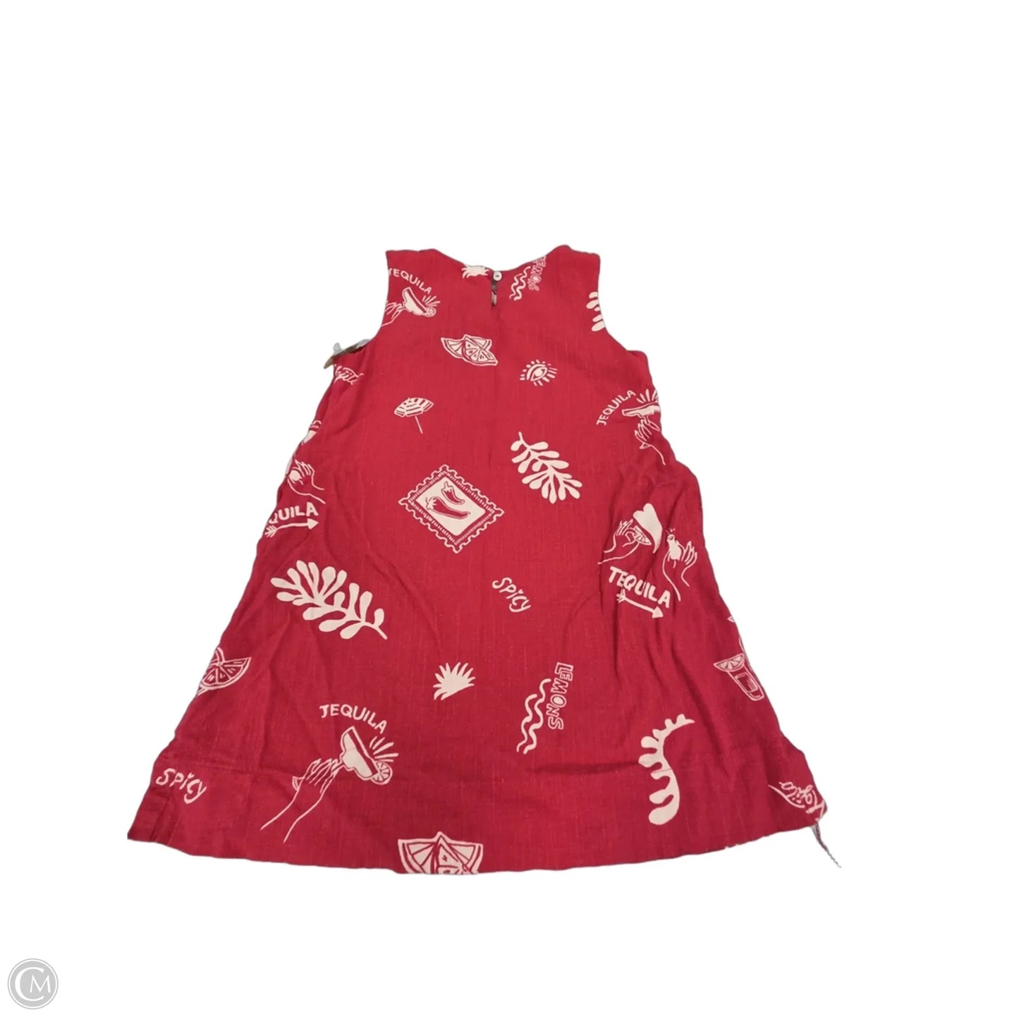 Dress Casual Short By Cmc In Red, Size: Xs