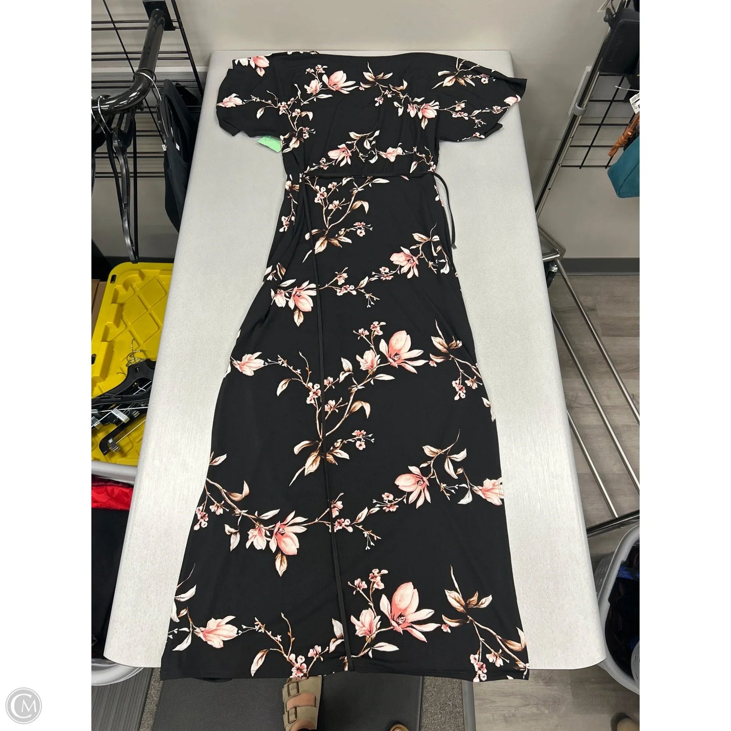 Dress Casual Midi By White House Black Market In Floral Print, Size: Xs