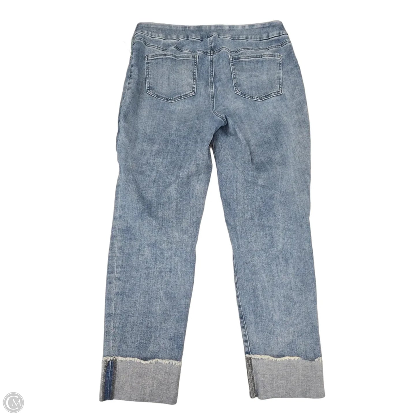 Jeans Skinny By Chicos In Blue Denim, Size: 12