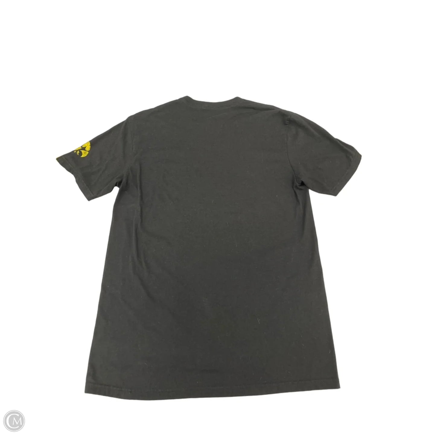 Top Short Sleeve By Cme In Black, Size: M