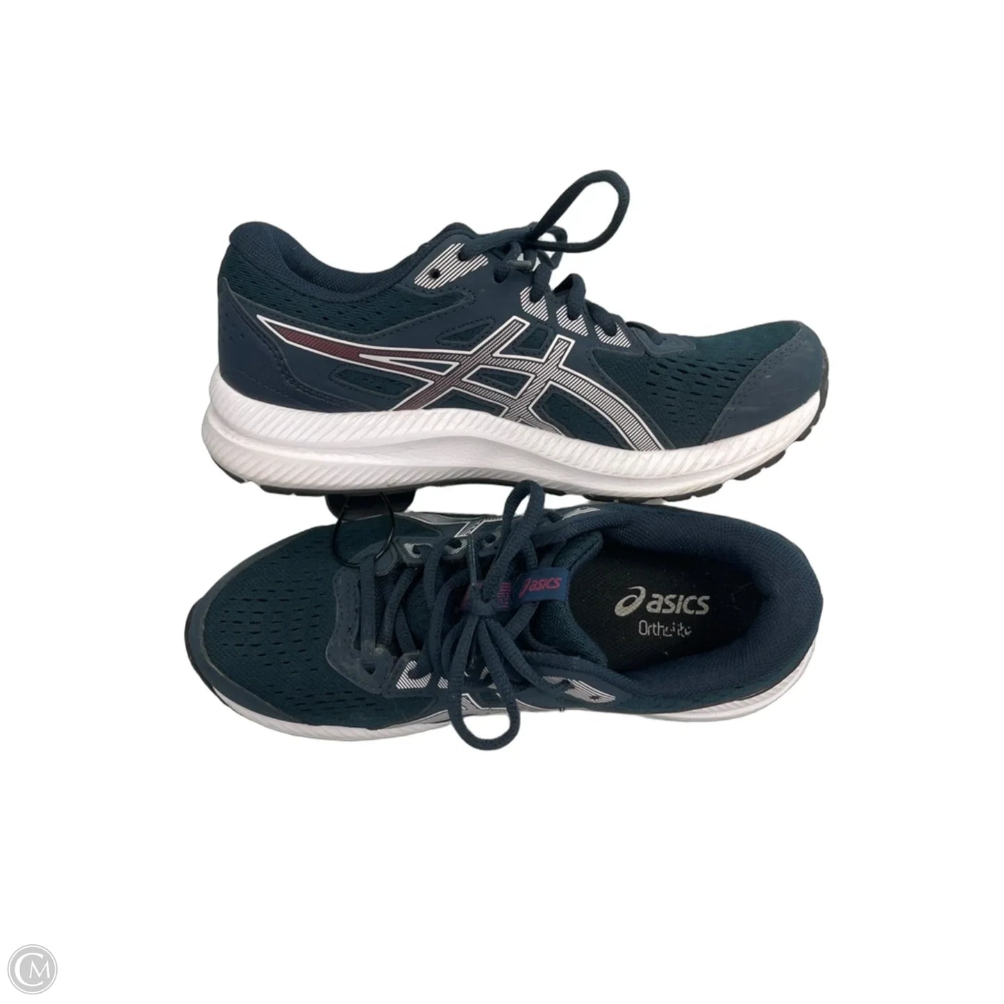 Shoes Athletic By Asics In Navy, Size: 8