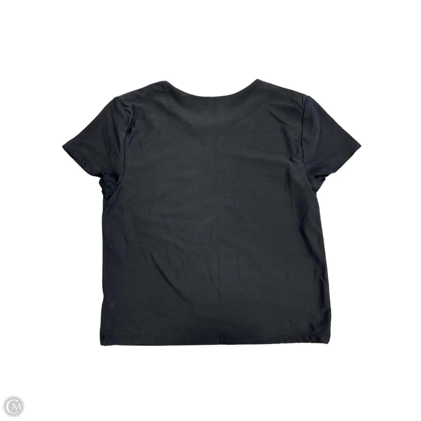 Top Short Sleeve By Wild Fable In Black, Size: L