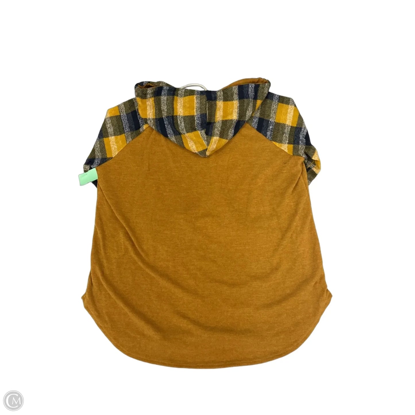 Top Long Sleeve By Emerald In Yellow, Size: 2x