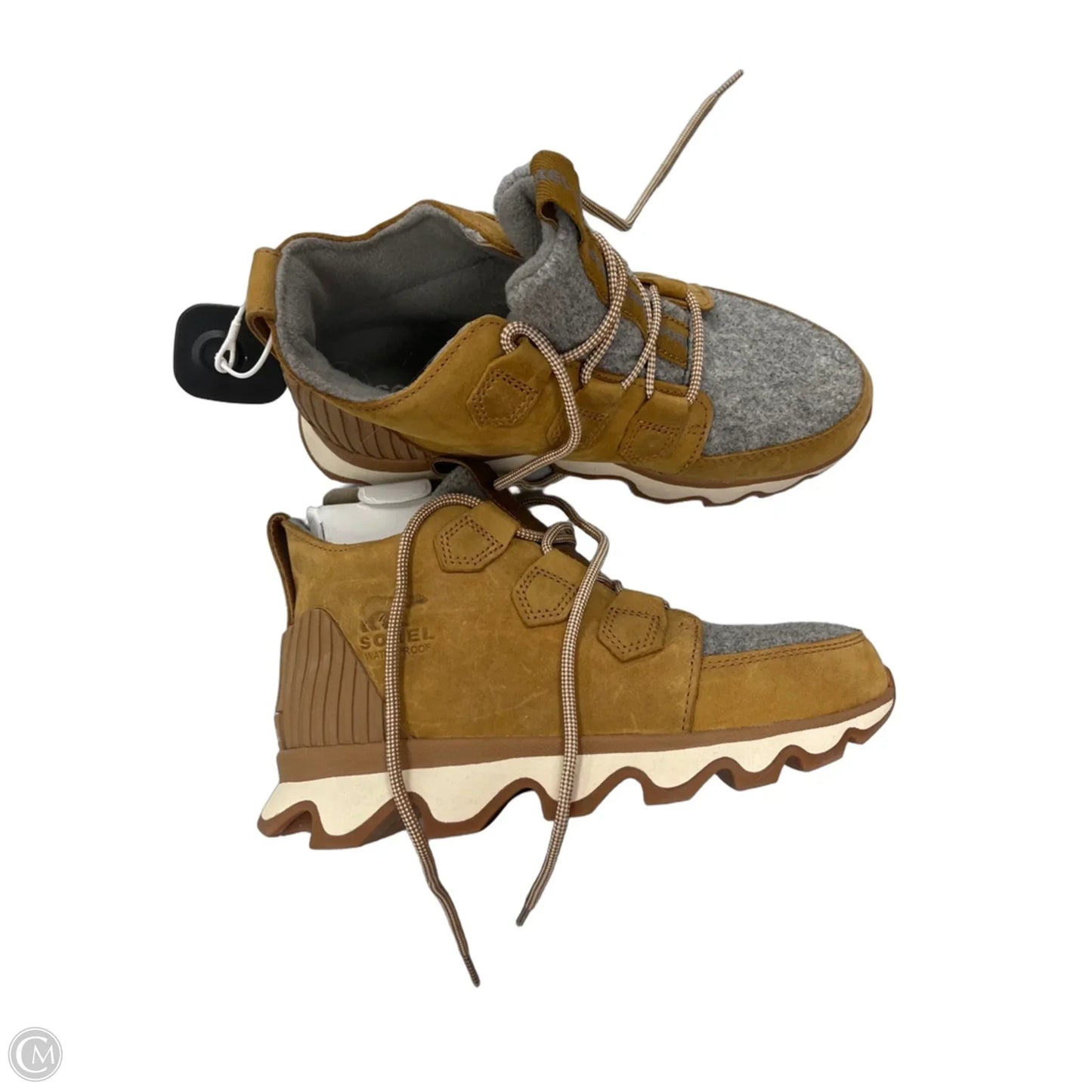 Boots Ankle Flats By Sorel In Tan, Size: 6.5