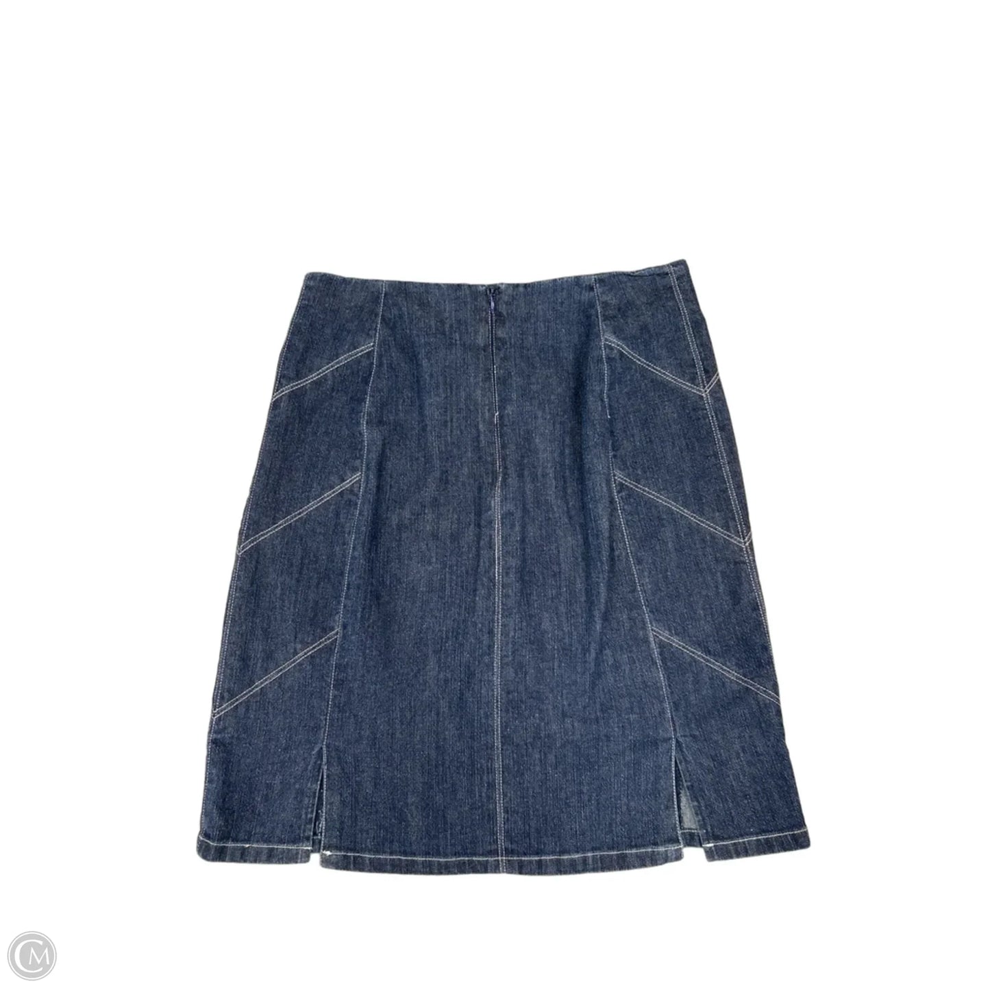 Skirt Mini & Short By Cme In Blue Denim, Size: 2
