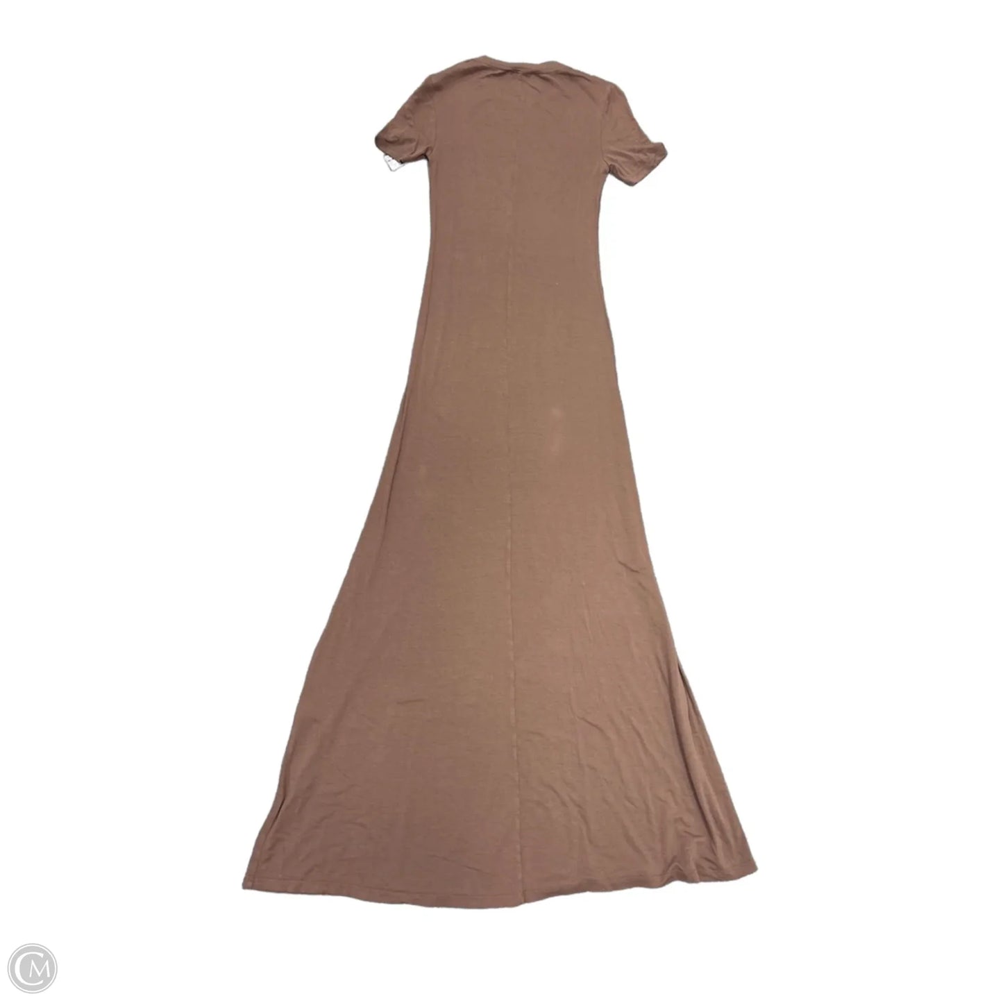 Dress Casual Maxi By Cme In Brown, Size: Xs