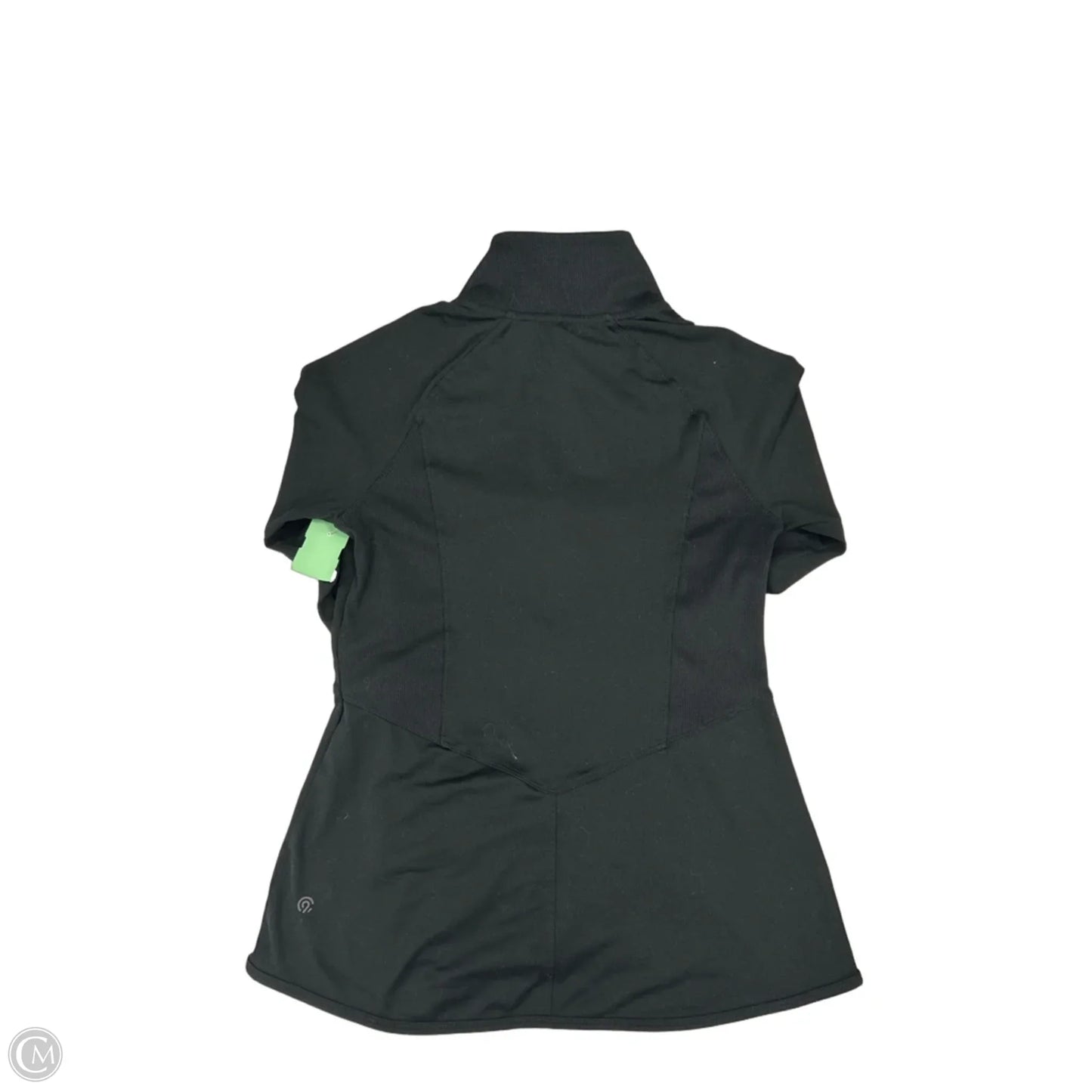 Athletic Top Long Sleeve Collar By C9 By Champion In Black, Size: S