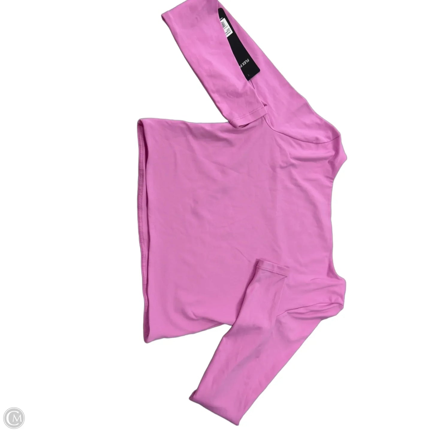 Athletic Top Long Sleeve Crewneck By 90 Degrees By Reflex In Pink, Size: S