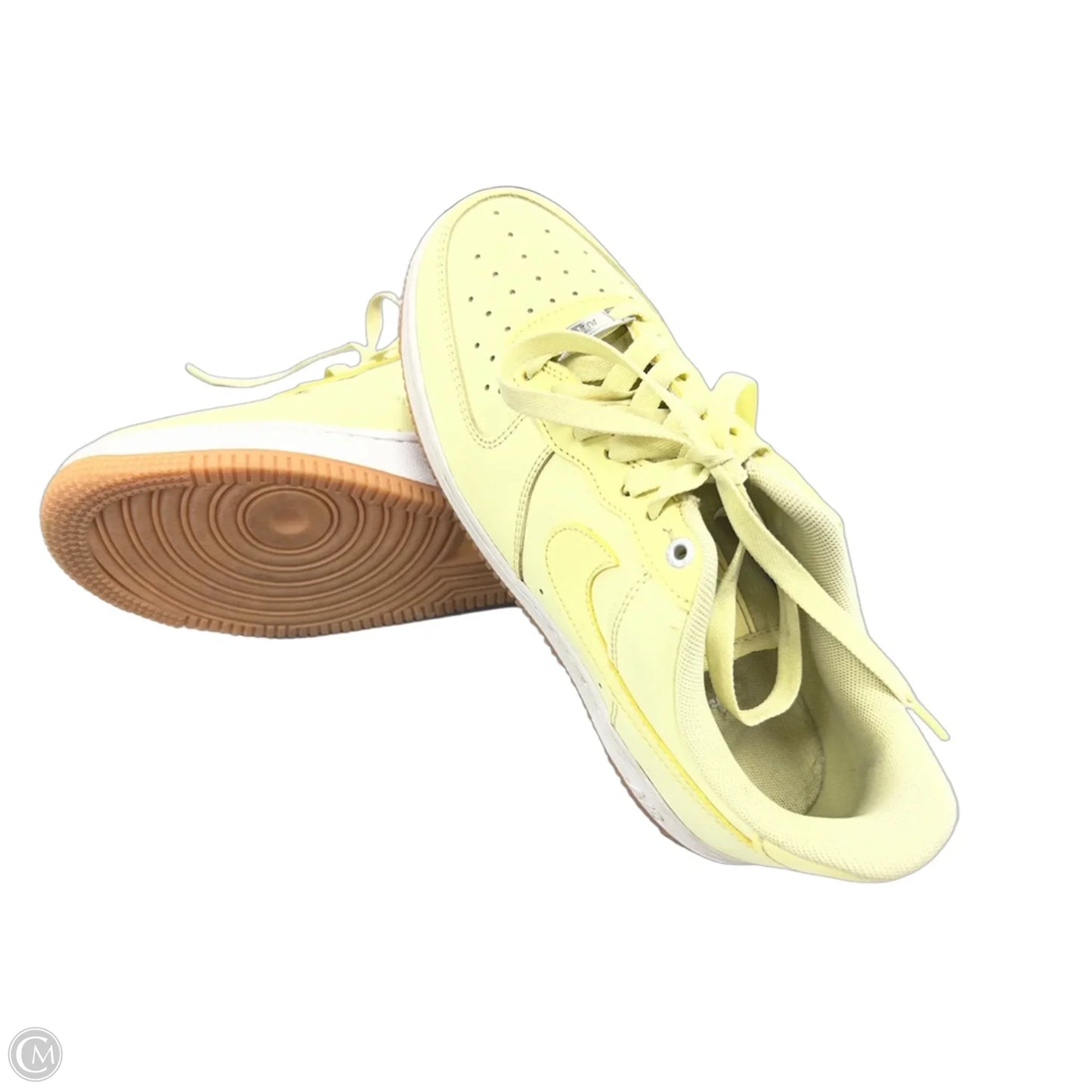 Shoes Sneakers By Nike In Yellow, Size: 7