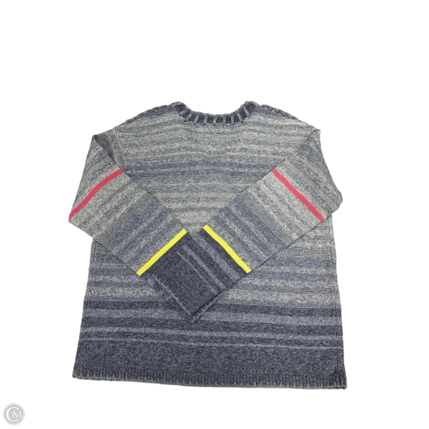 Top Long Sleeve By Nic + Zoe In Blue, Size: M