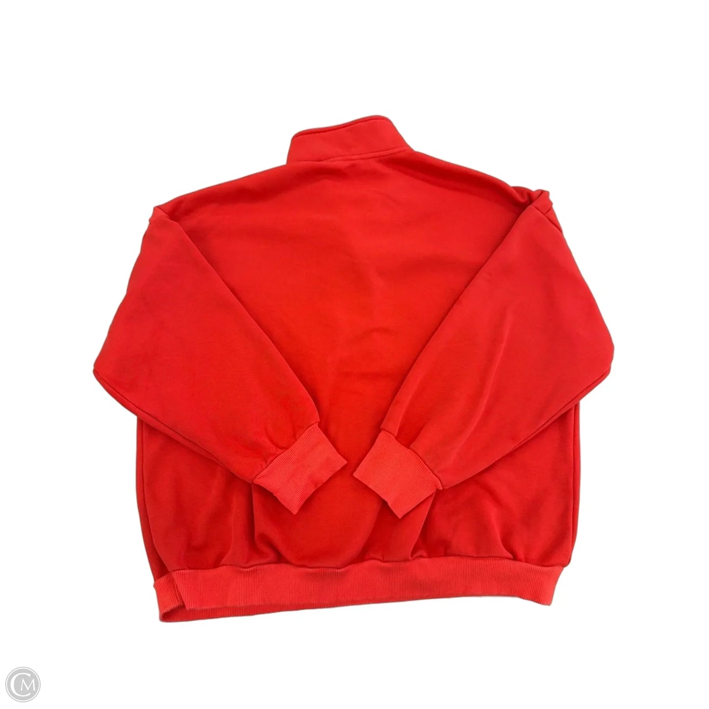 Top Long Sleeve By Cme In Red, Size: M
