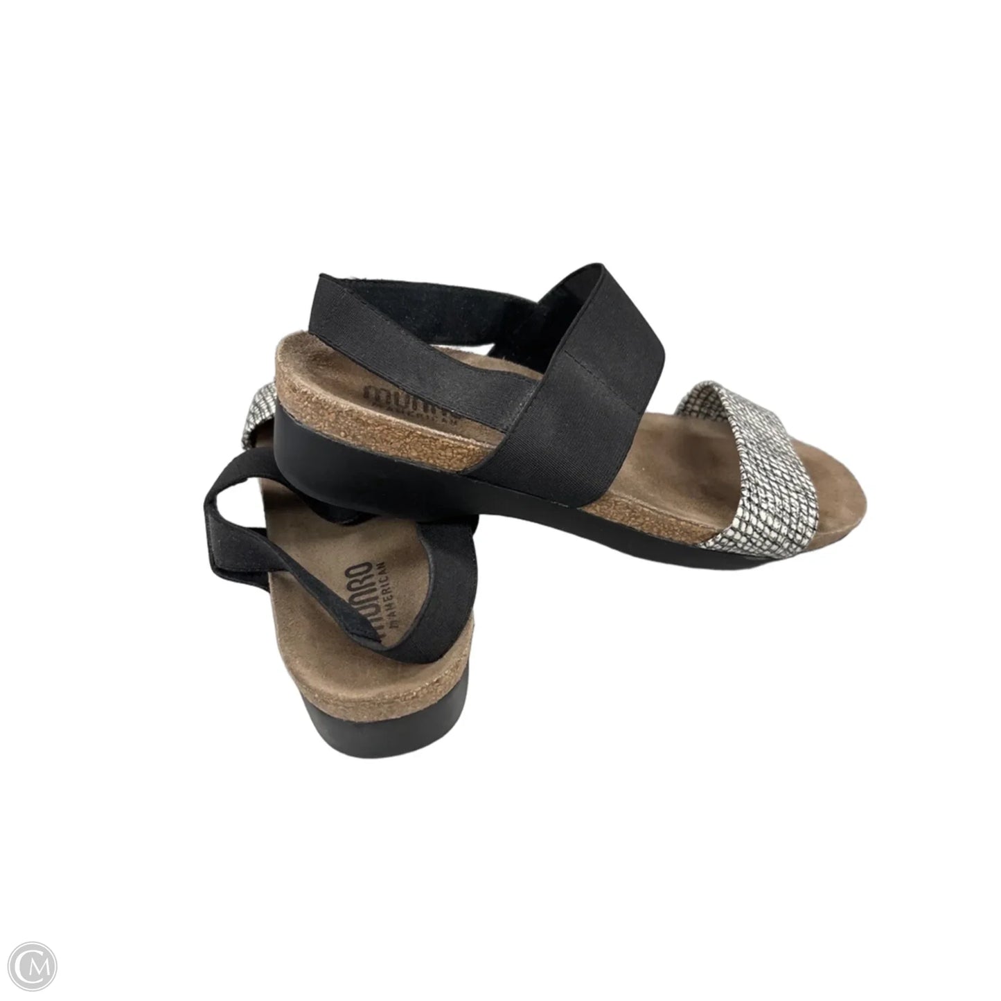 Sandals Flats By Munro In Black, Size: 7.5