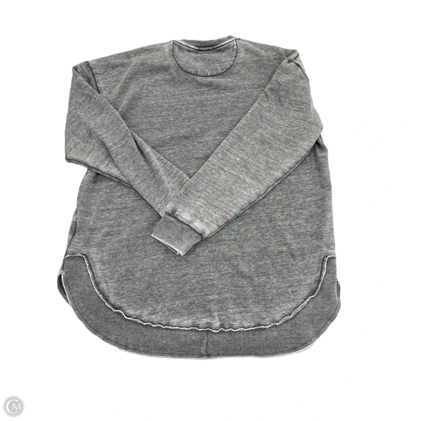 Top Long Sleeve By Pressbox In Grey, Size: Xl