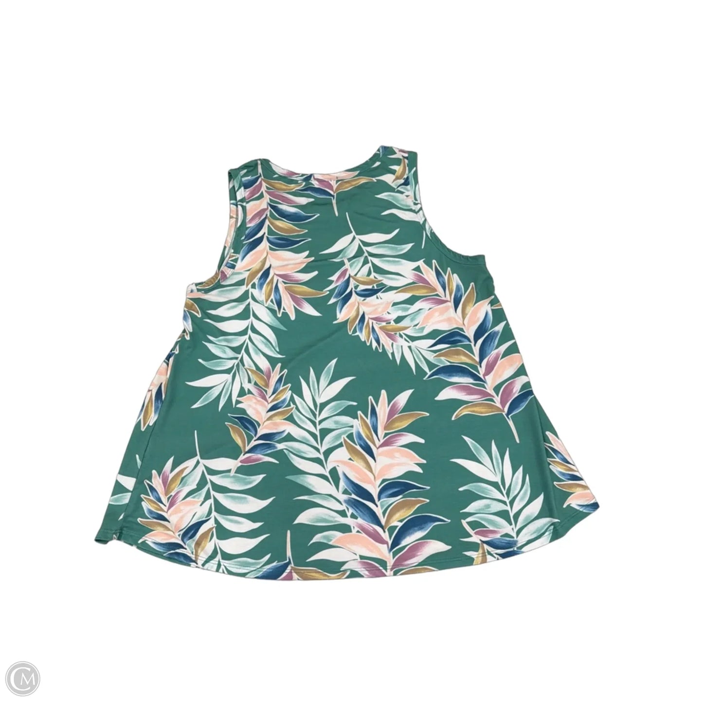 Tank Top By Bombom In Tropical Print, Size: L