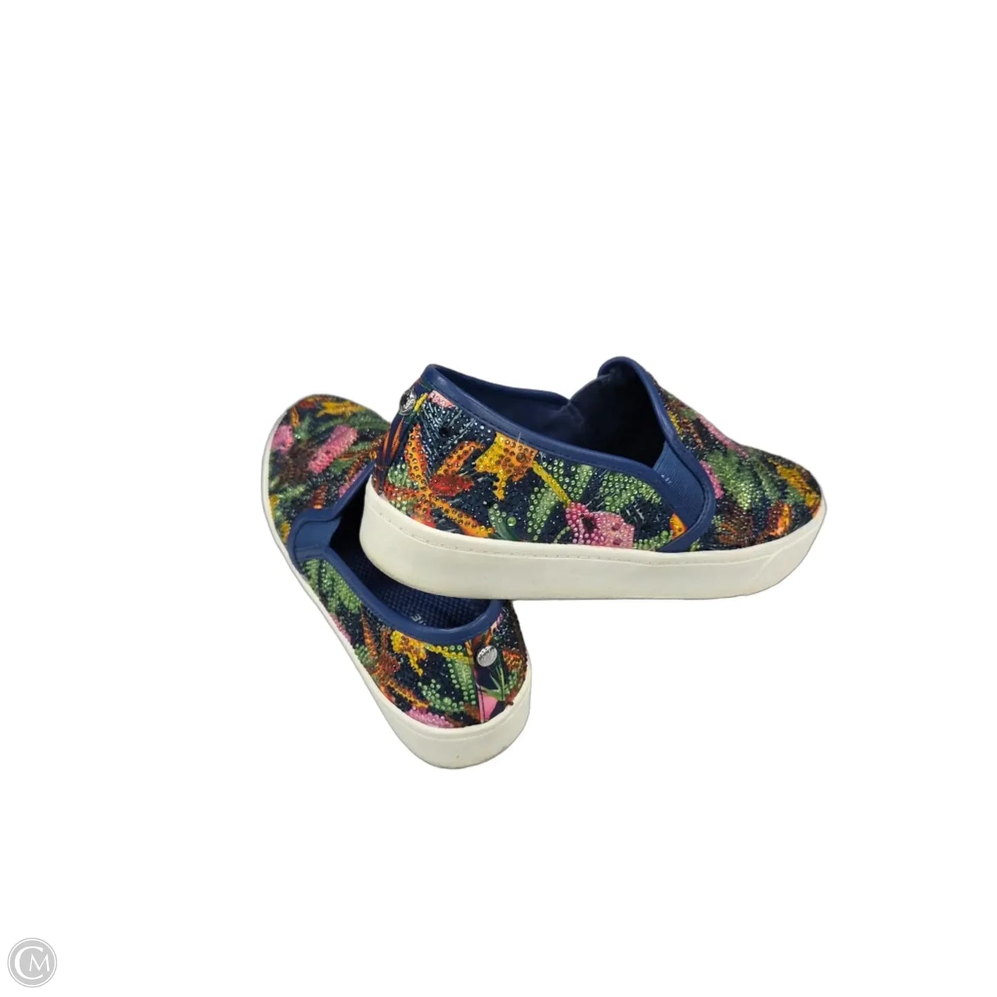 Shoes Flats By Alex Marie In Tropical Print, Size: 8.5