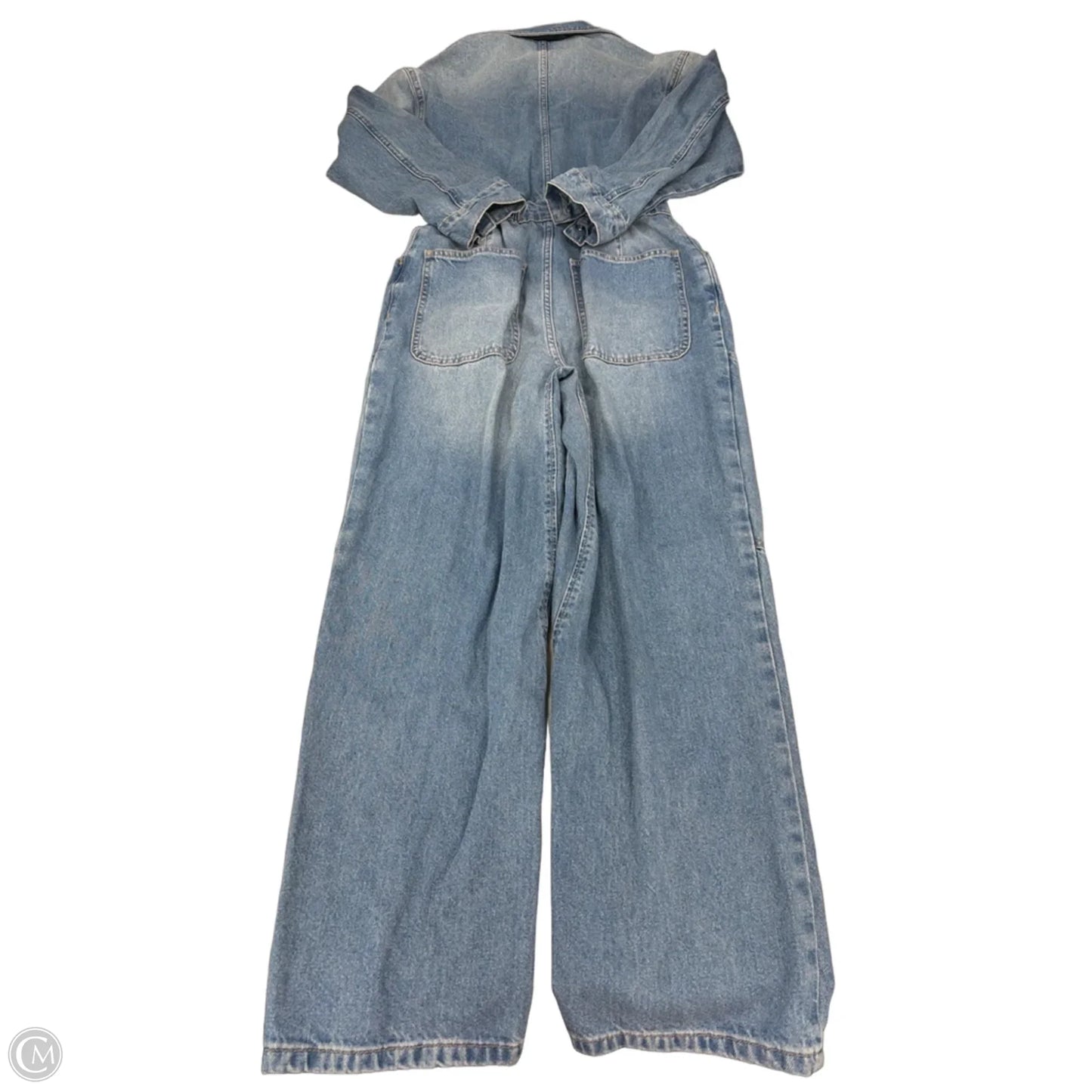 Jumpsuit By Cmb In Blue Denim, Size: Xs