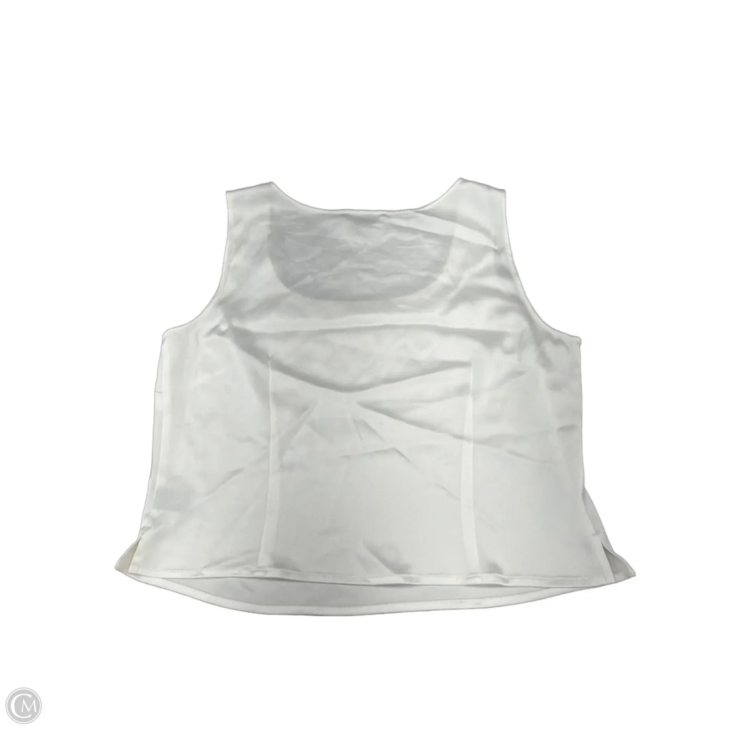 Tank Top By St. John In White, Size: M