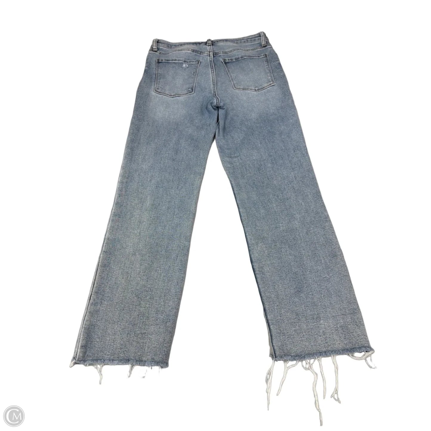 Jeans Straight By Evereve In Blue Denim, Size: 6