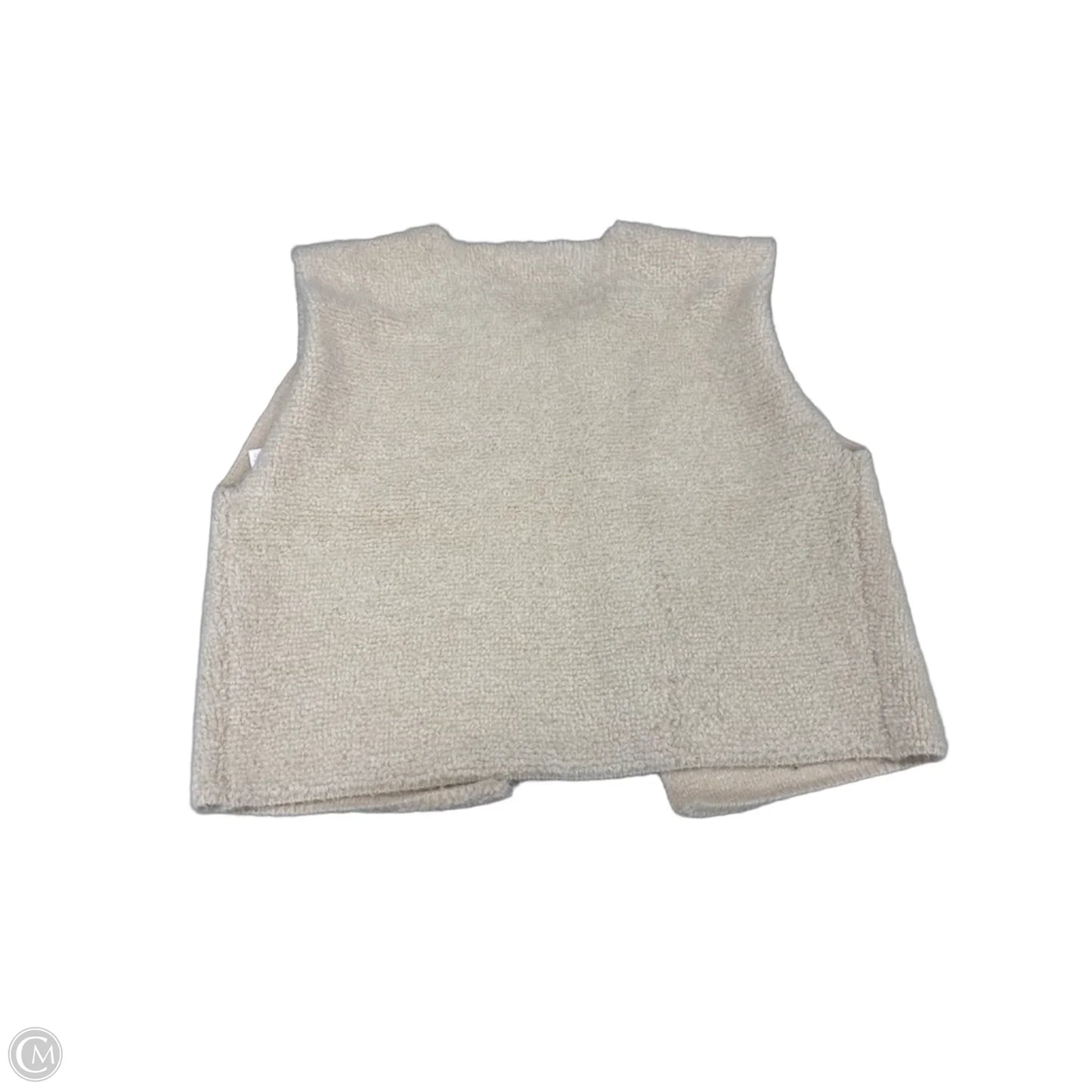 Vest Sweater By Kerisma In Tan, Size: M