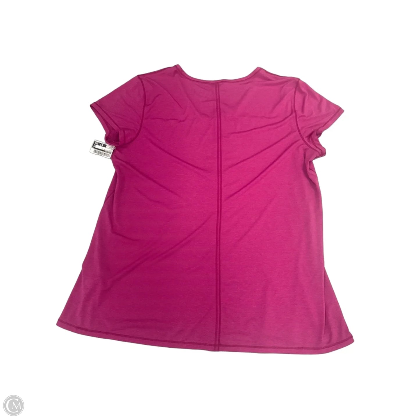 Athletic Top Short Sleeve By Old Navy In Pink, Size: Xl