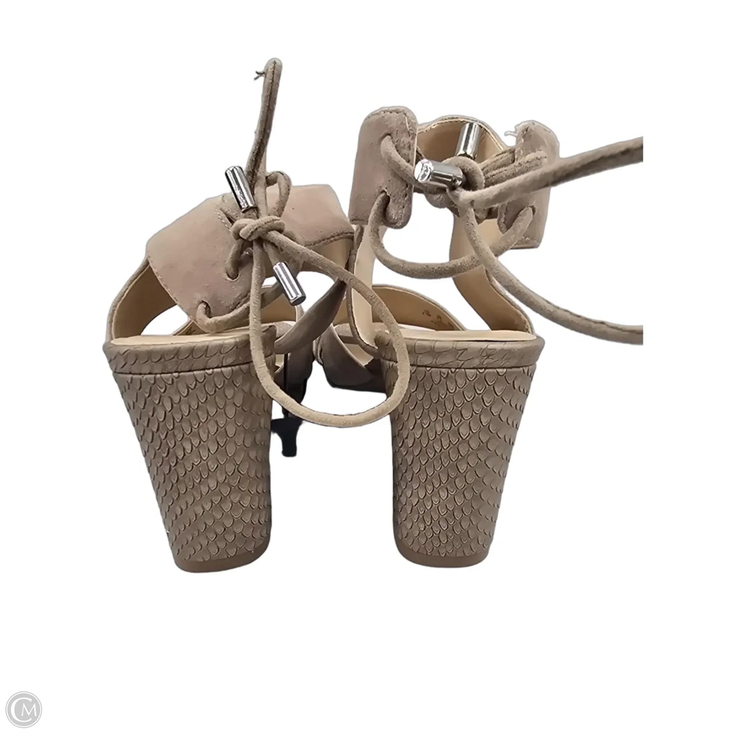 Shoes Heels Block By Franco Sarto In Tan, Size: 6.5