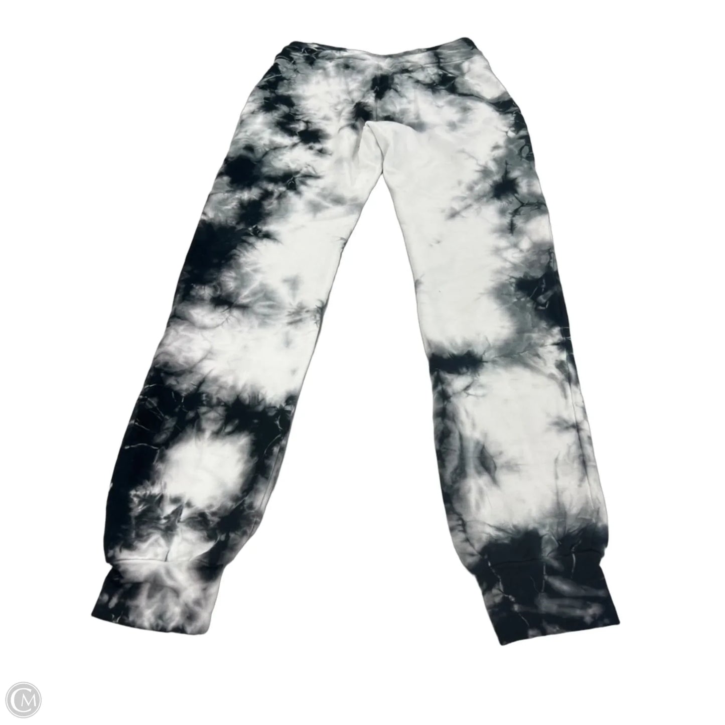 Pants Joggers By Cme In Black & White, Size: Xs
