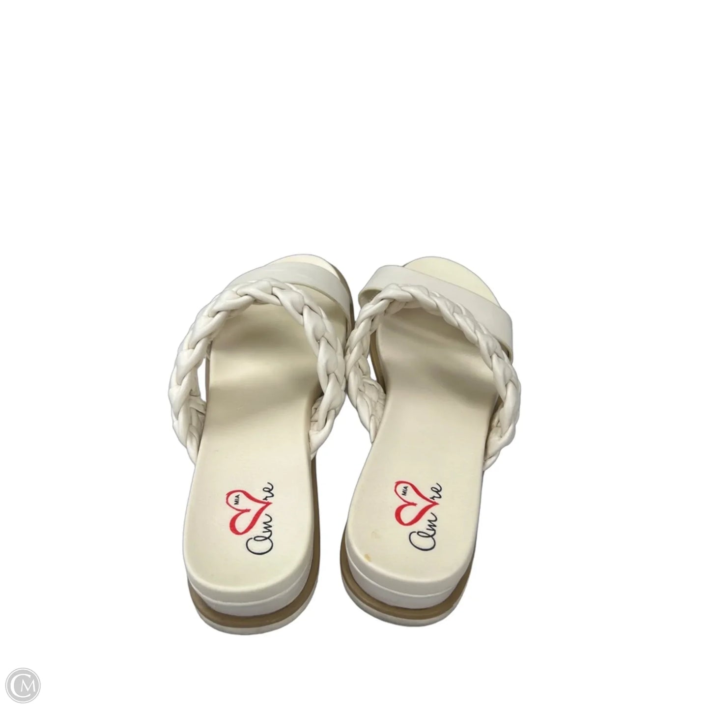 Shoes Flats By Amore In Cream, Size: 10