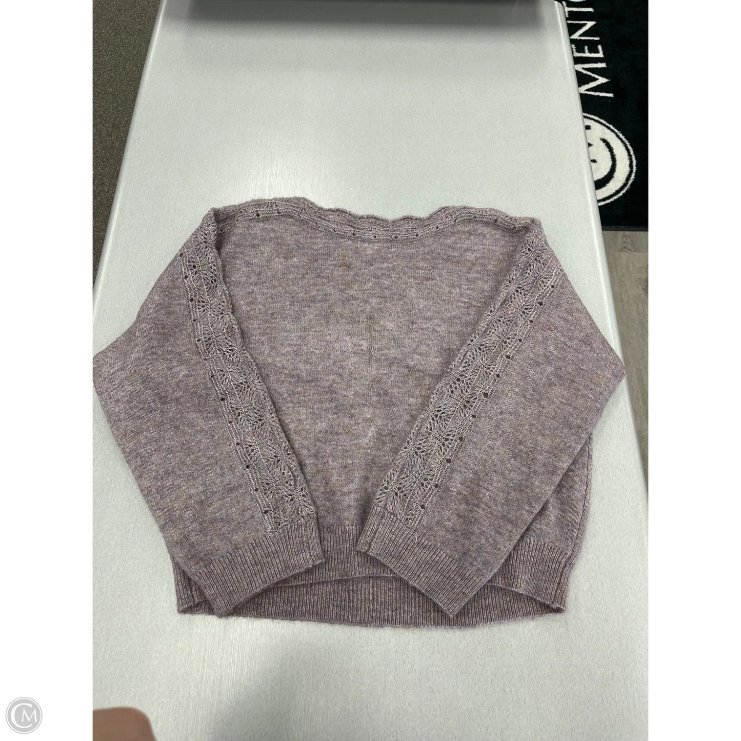 Top Long Sleeve By Wit & Wisdom In Purple, Size: L