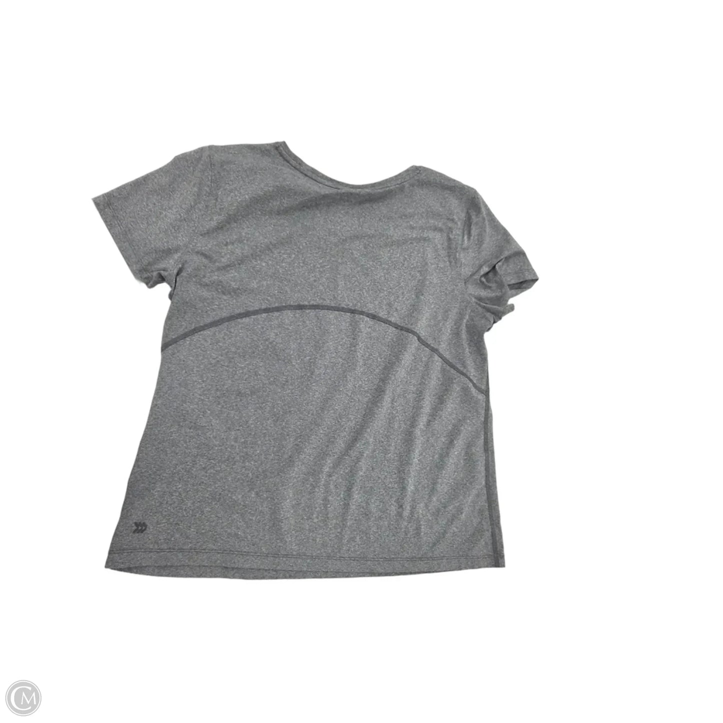 Top Short Sleeve By All In Motion In Grey, Size: L