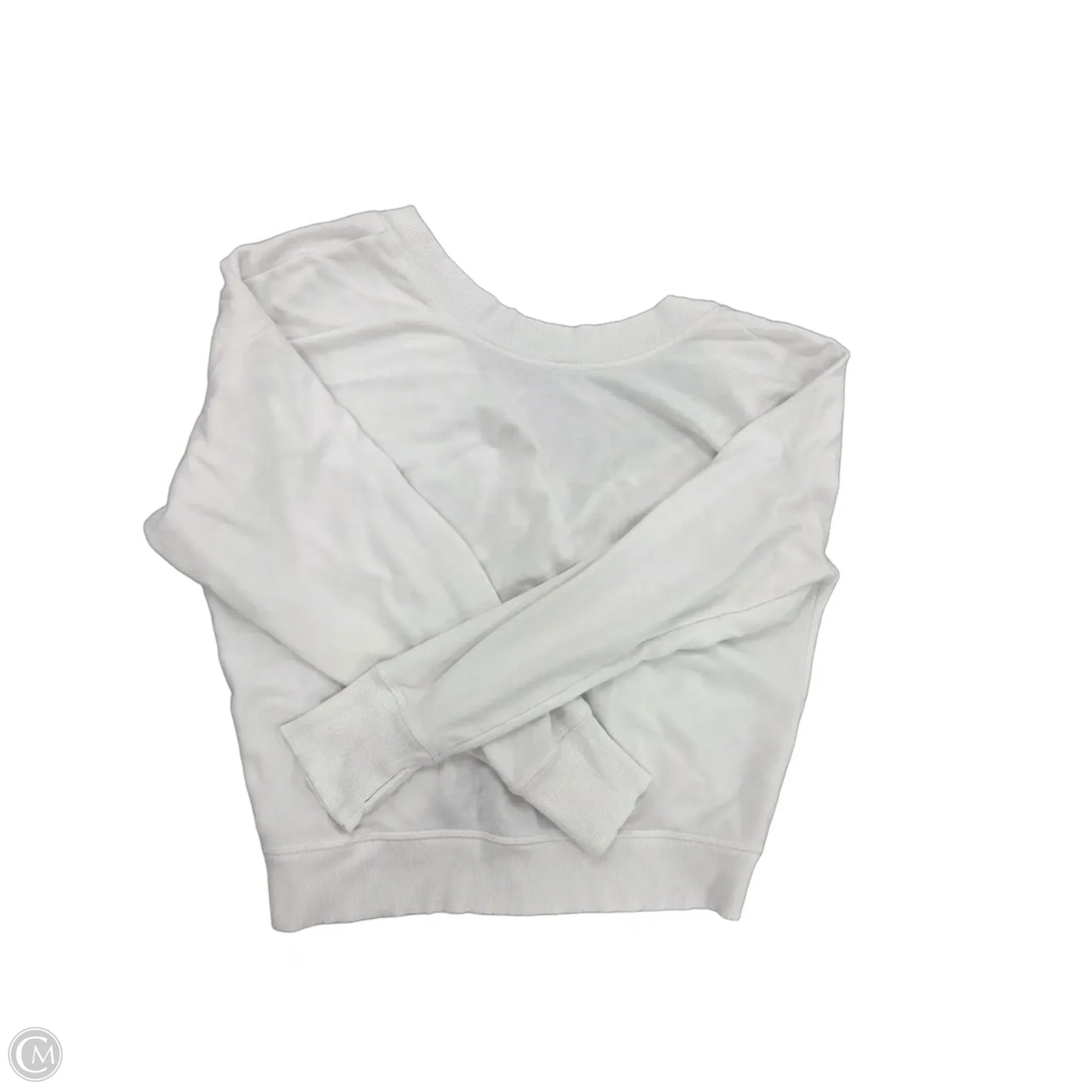 Top Long Sleeve By Offline In White, Size: L