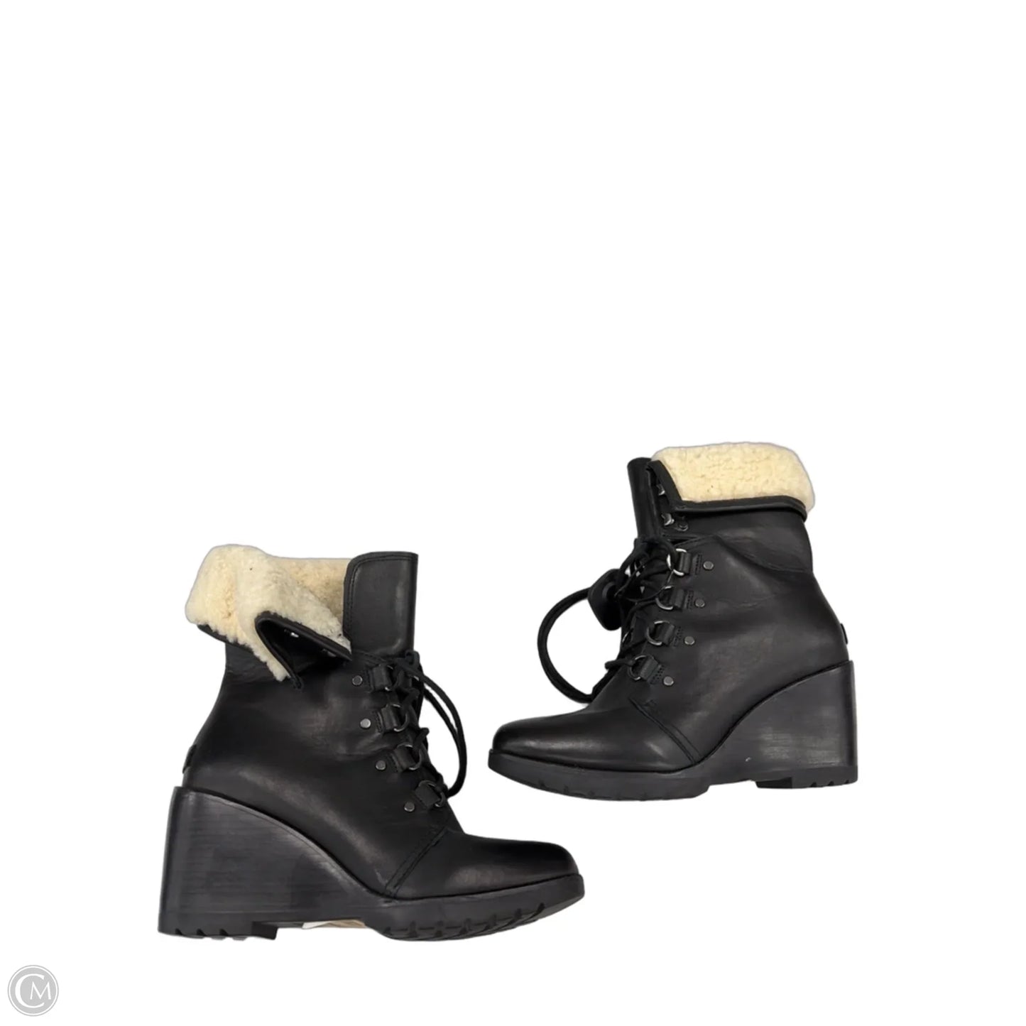 Boots Ankle Heels By Sorel In Black, Size: 11
