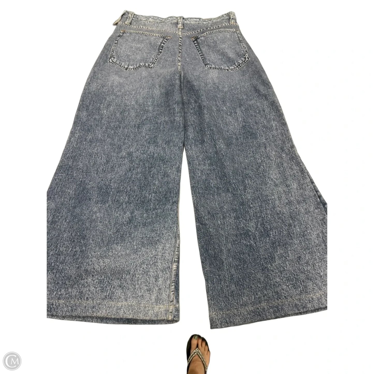 Pants Lounge By Cme In Blue Denim, Size: 8