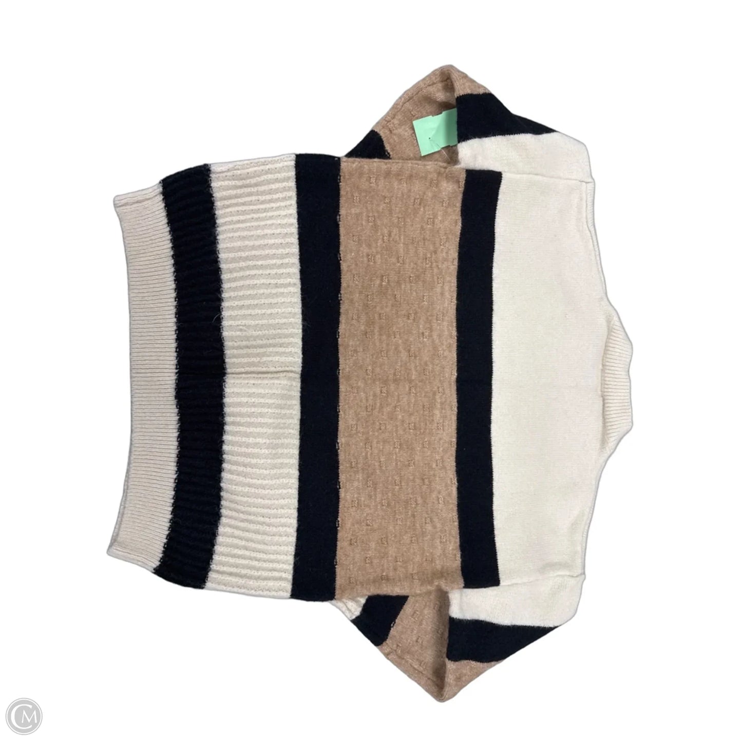 Sweater By Pulse In Cream & Tan, Size: Xs