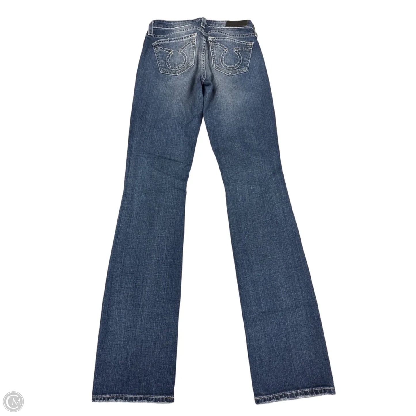 Jeans Boot Cut By Big Star In Blue, Size: 00