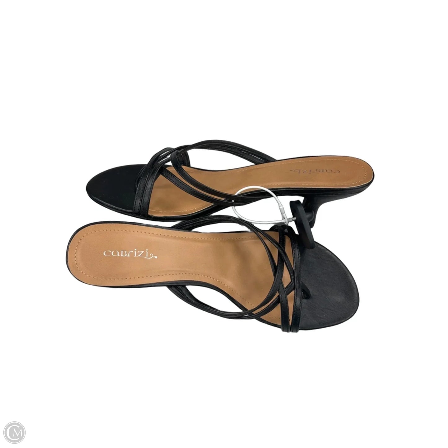 Sandals Heels Kitten By Cme In Black, Size: 8.5