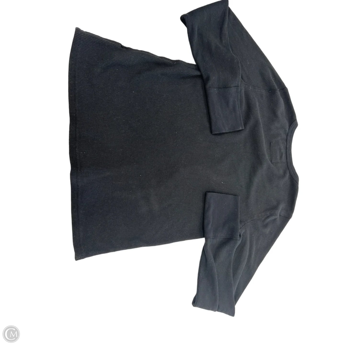 Top Long Sleeve By Aerie In Black, Size: Xl