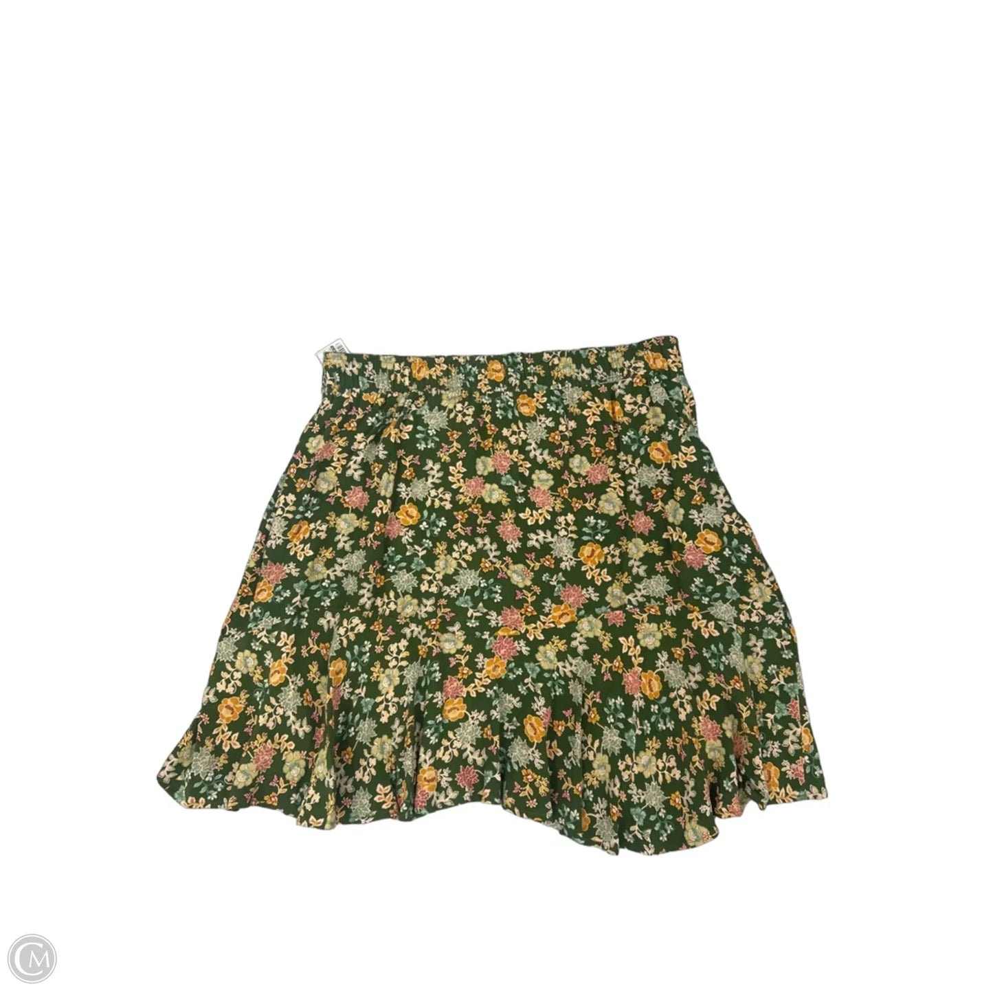 Skirt Mini & Short By Loft In Green, Size: L