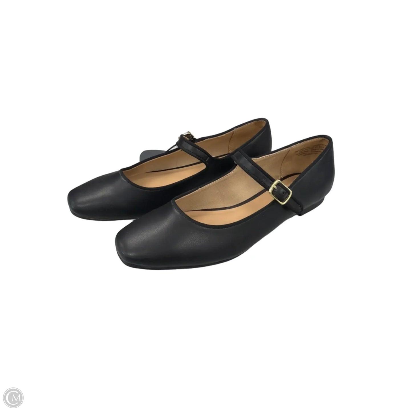 Shoes Flats By Time And Tru In Black, Size: 8.5