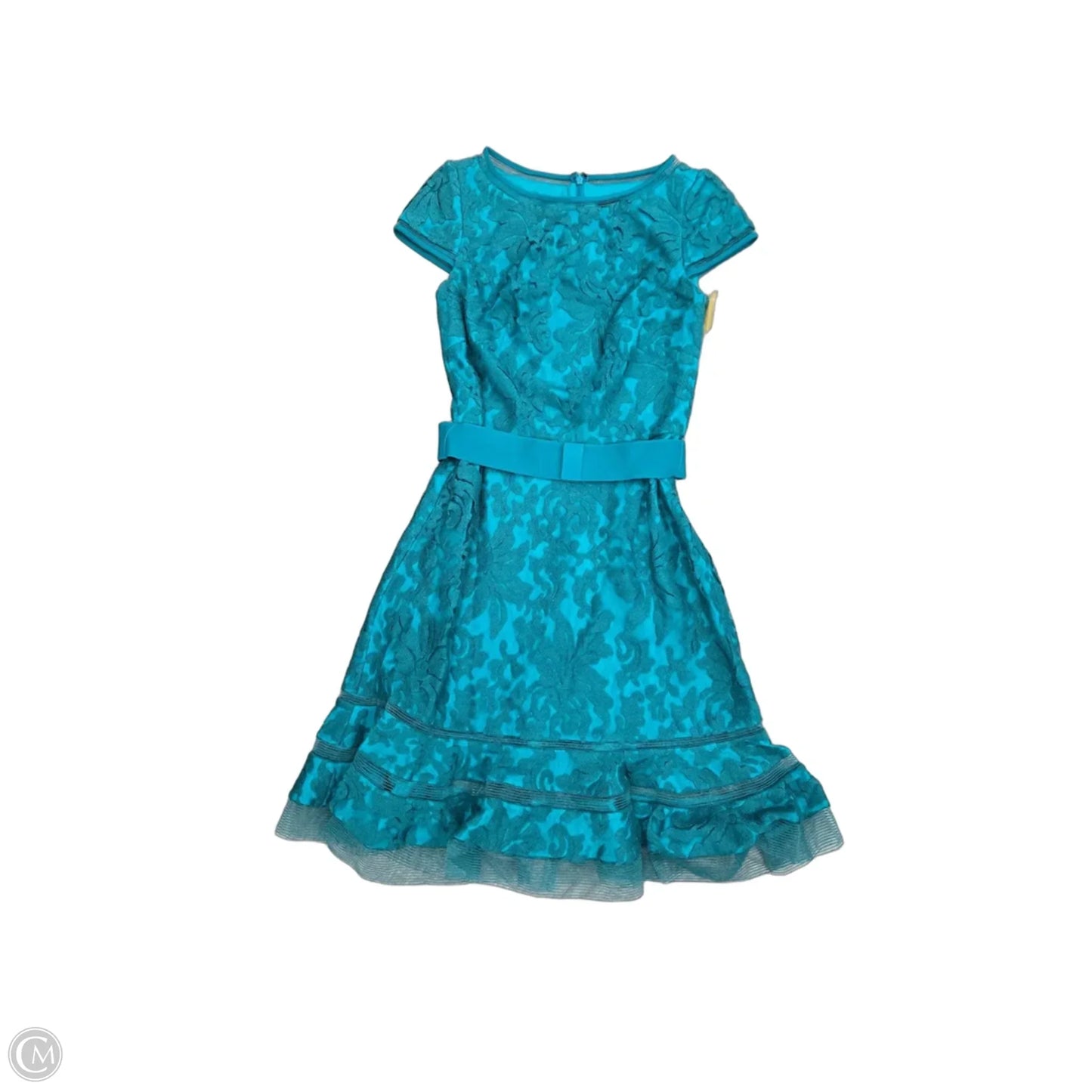 Dress Casual Midi By Cmc In Green, Size: Xs