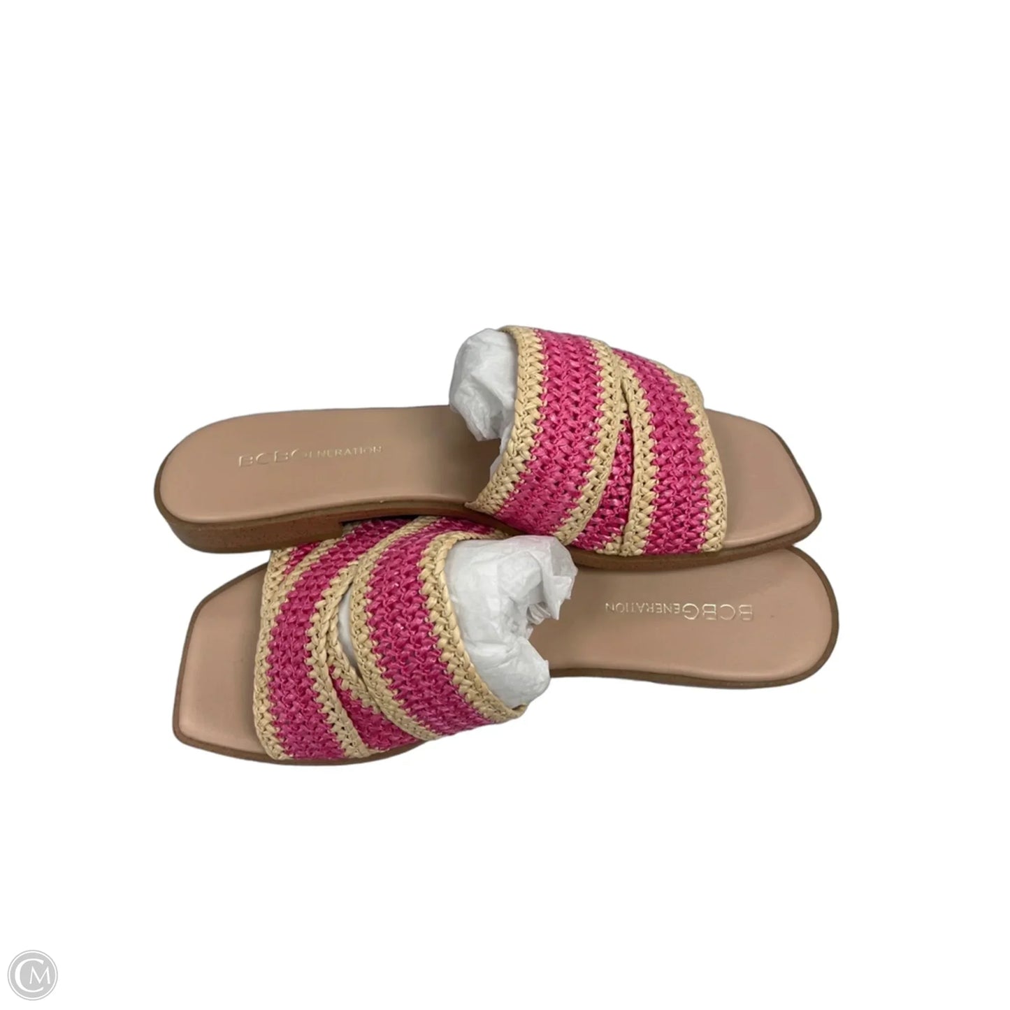 Sandals Flats By Bcbgeneration In Pink, Size: 9.5