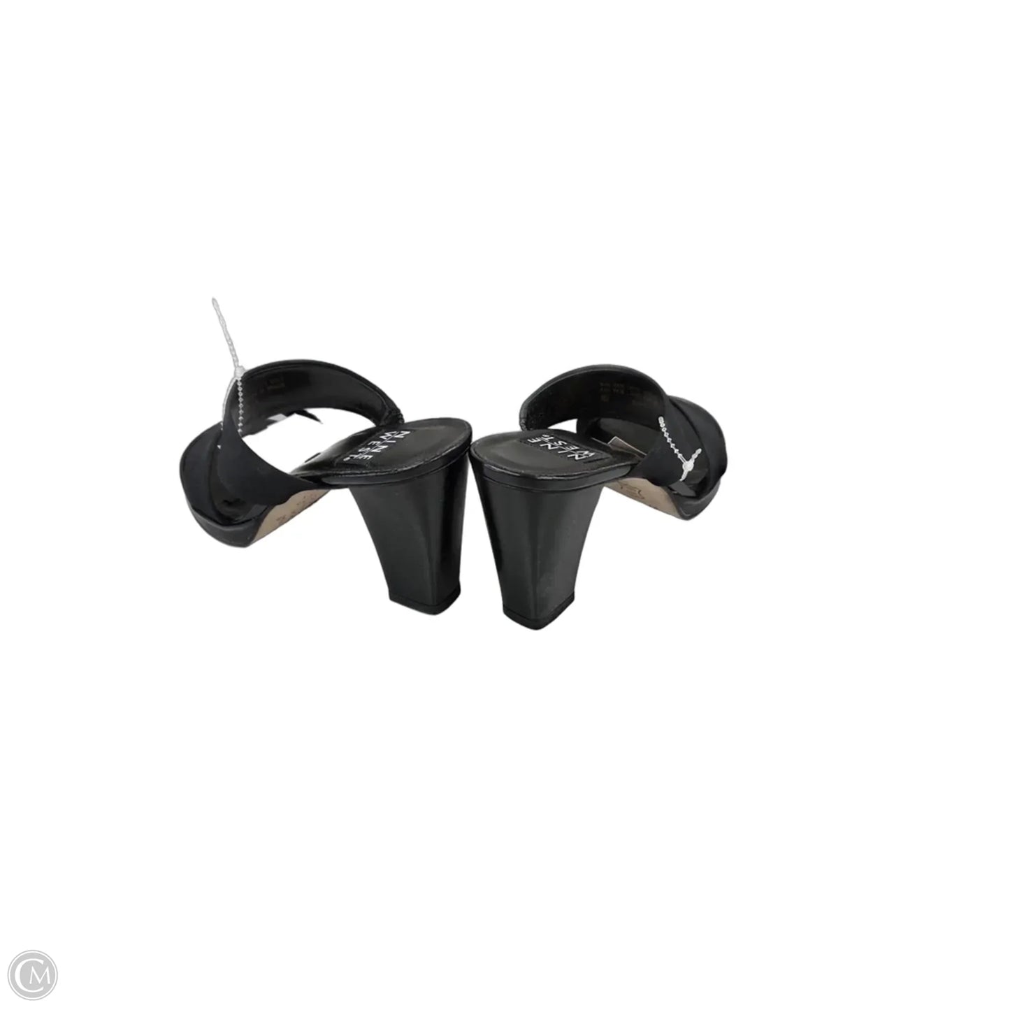 Shoes Heels Block By Nine West In Black, Size: 7.5