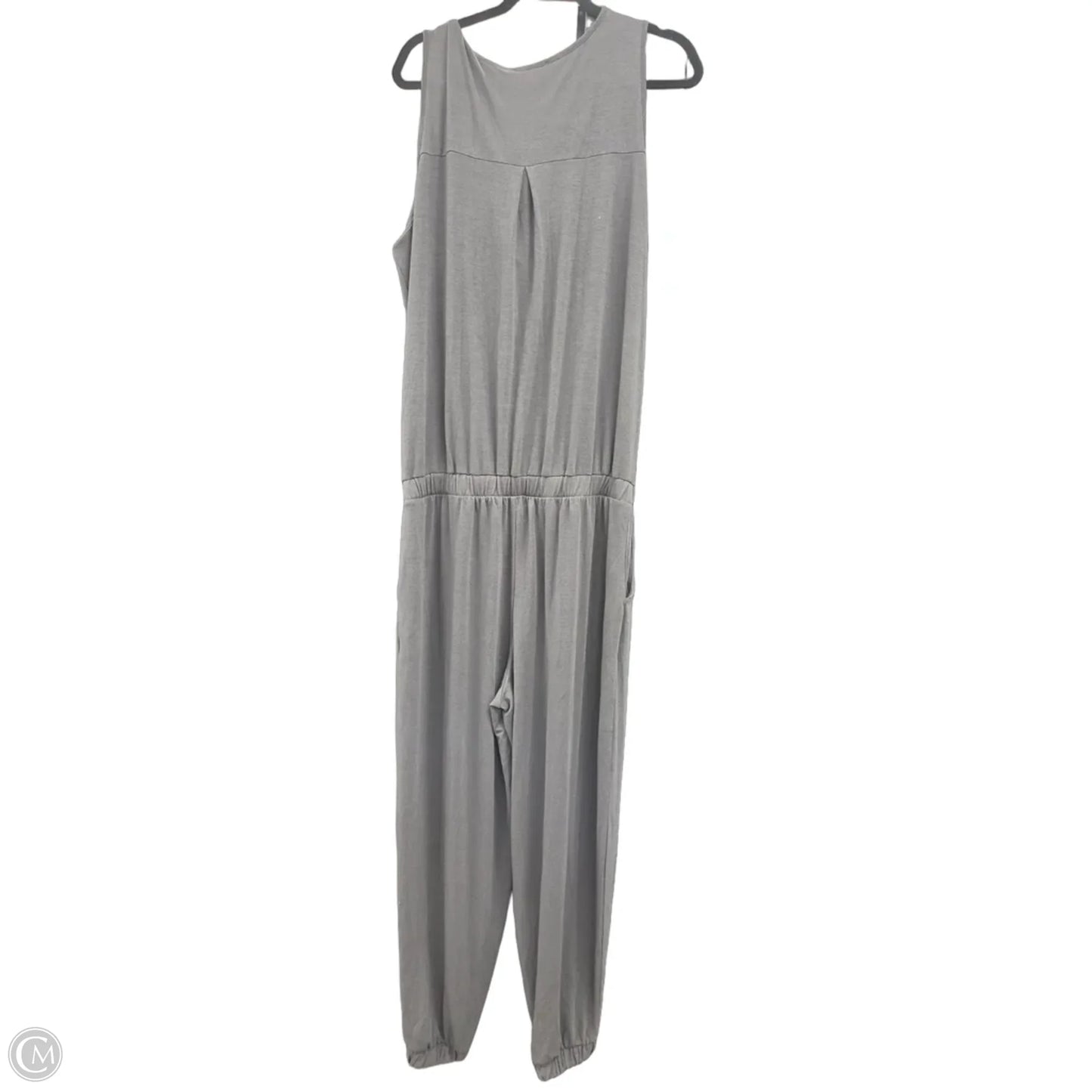 Jumpsuit By Zenana In Grey, Size: Xl