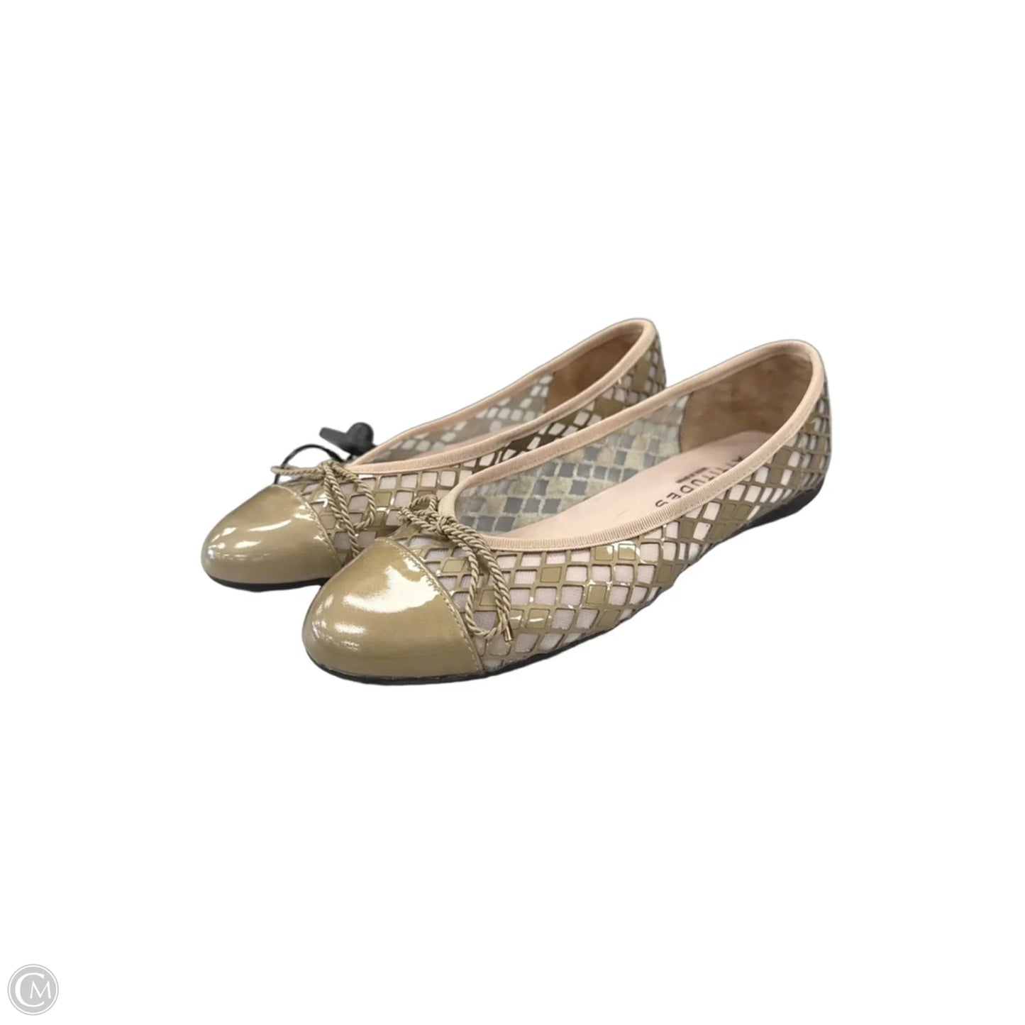 Shoes Flats By Attitude In Brown, Size: 10.5