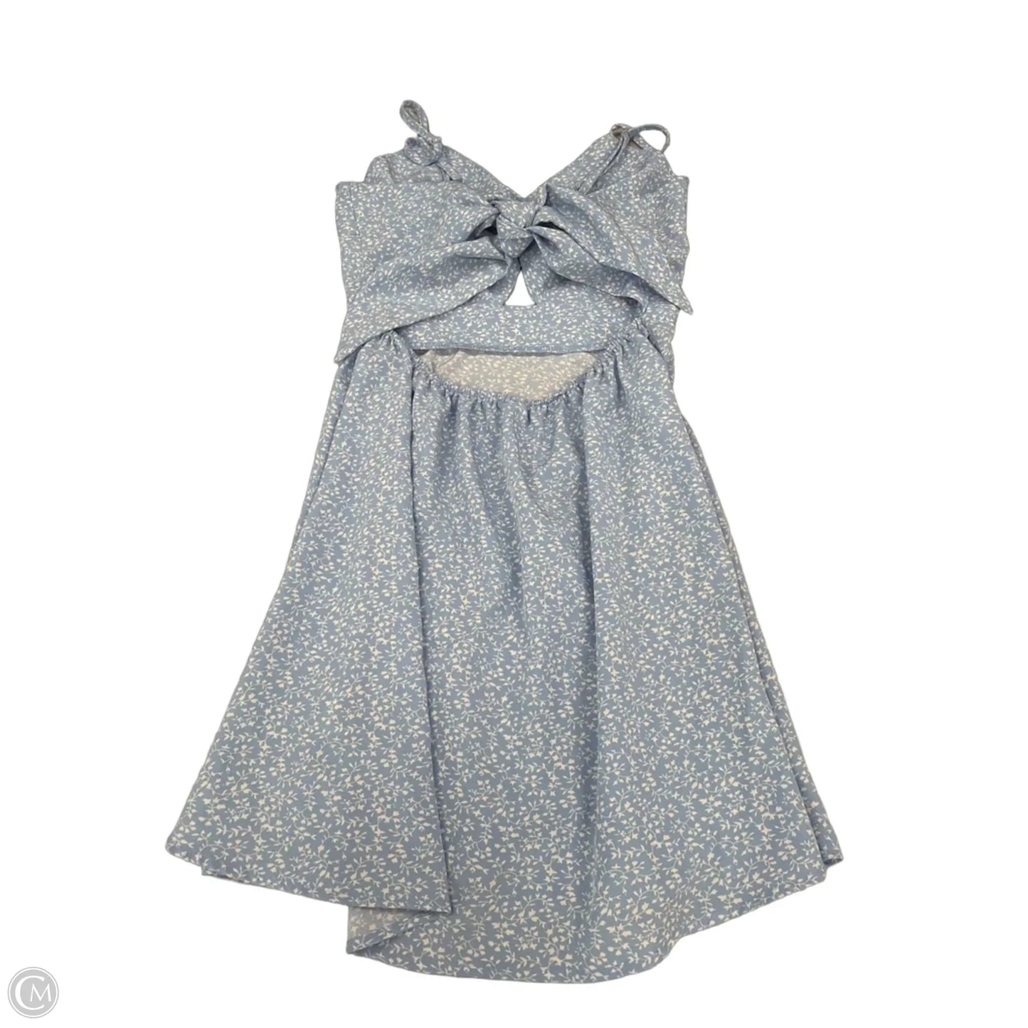 Dress Casual Short By Cme In Blue & White, Size: S