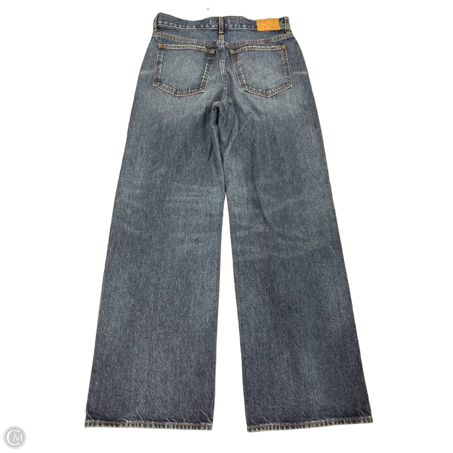 Jeans Wide Leg By Madewell In Blue Denim, Size: 4