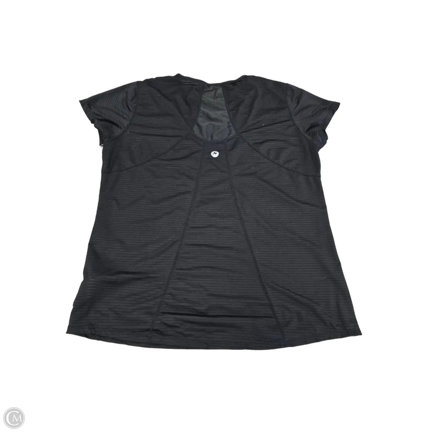Athletic Top Short Sleeve By Marmot In Black, Size: Xl