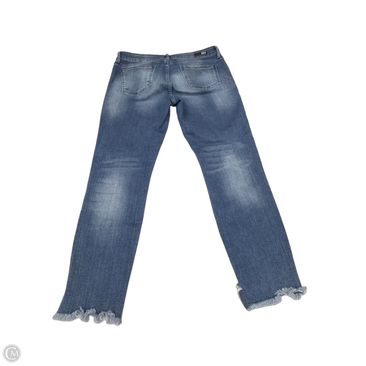 Jeans Straight By Kut In Blue Denim, Size: 10