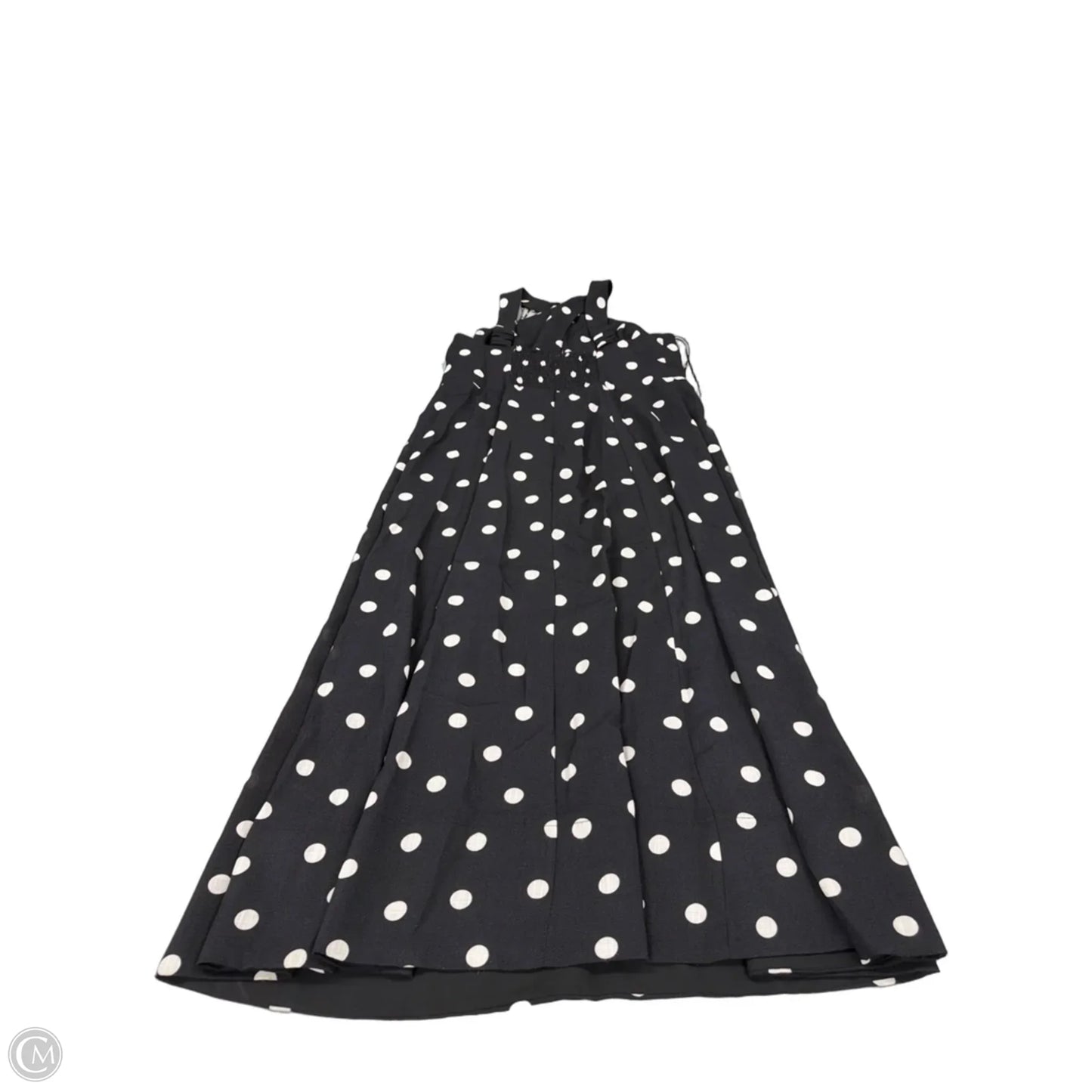 Dress Casual Maxi By Dkny In Black & White, Size: 14