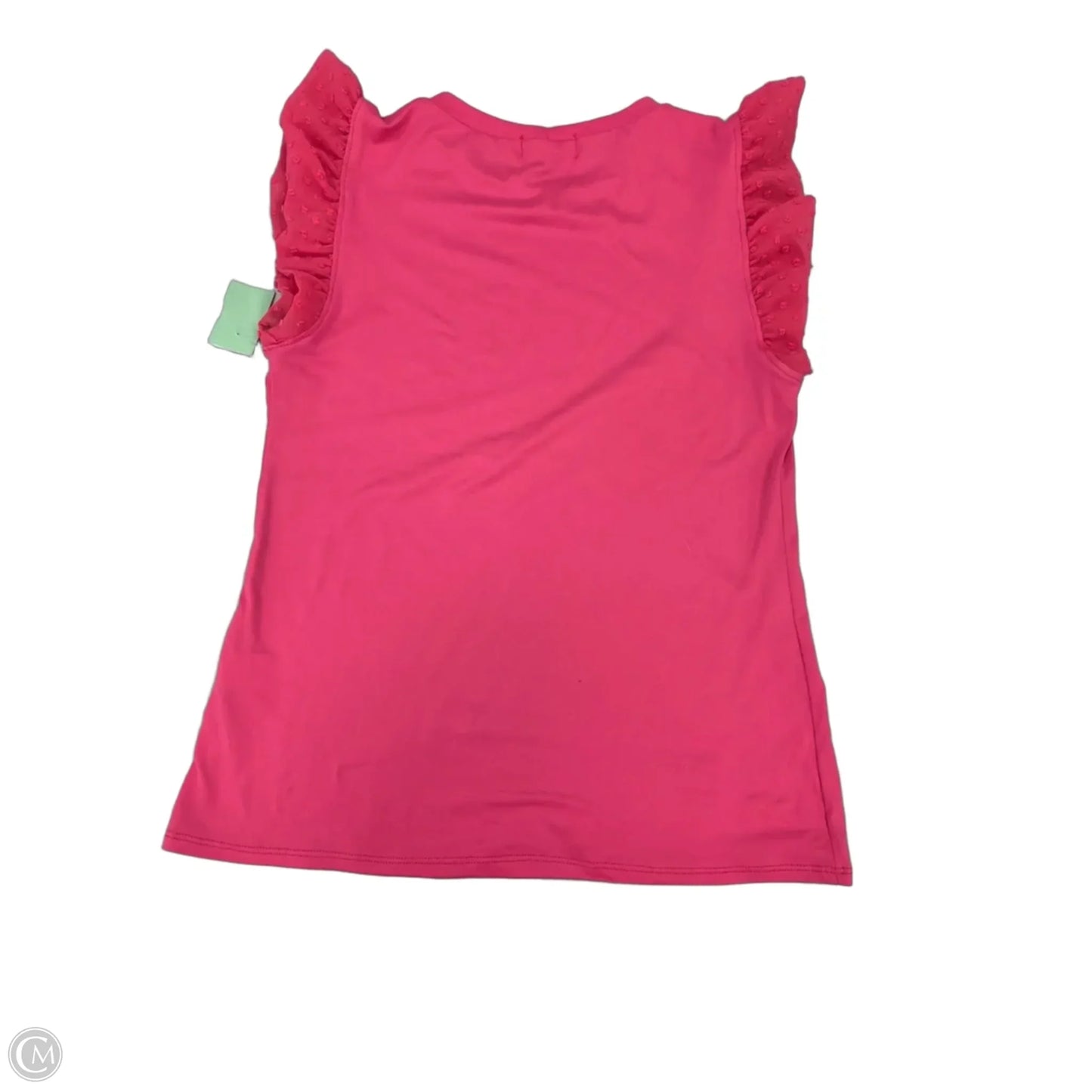 Top Short Sleeve By Les Amis In Pink, Size: S