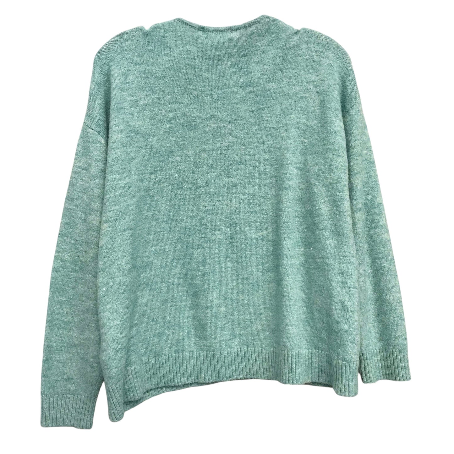 Sweater By H&M In Aqua, Size:M